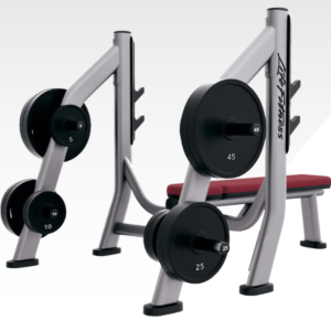 Olympic Bench Weight Storage